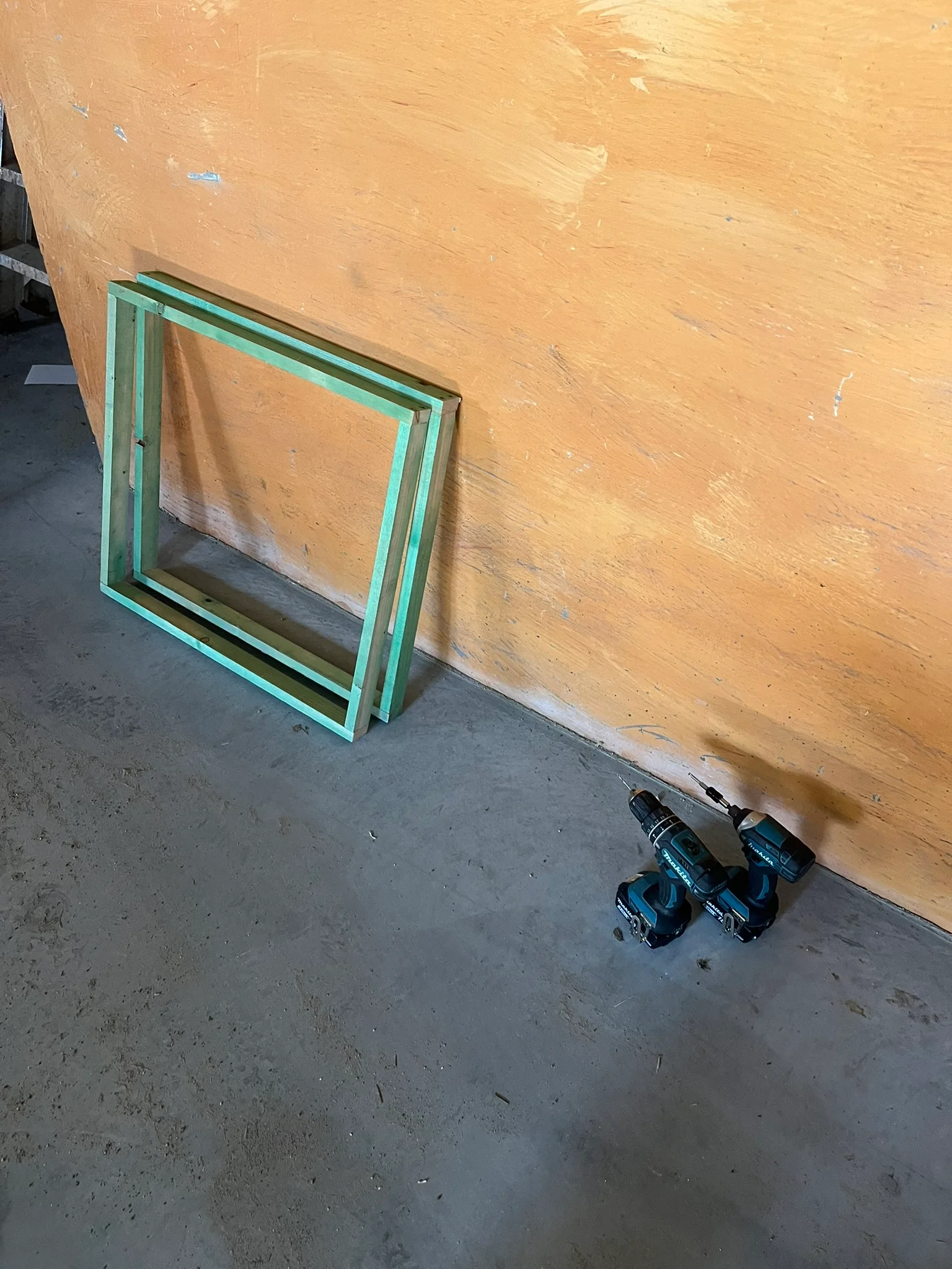 Bouw van de Houten Kast