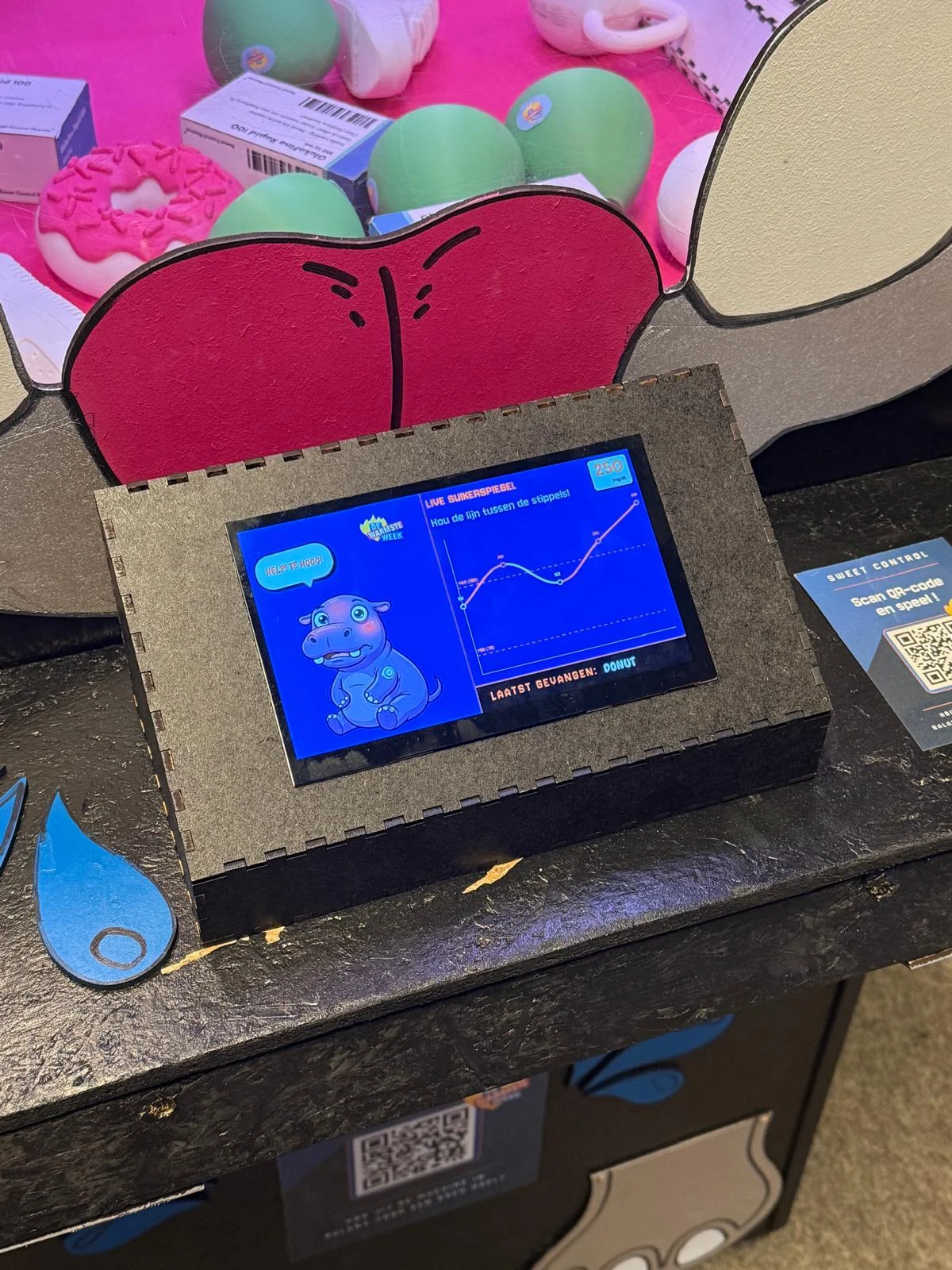 SweetControl — Nijlpaard Grijpmachine